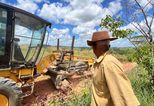 Prefeitura requalifica mais de 45km de estradas na zona rural