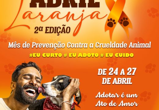 Abril Laranja 2ª Edição – confira a programação e os serviços da campanha contra a crueldade animal
