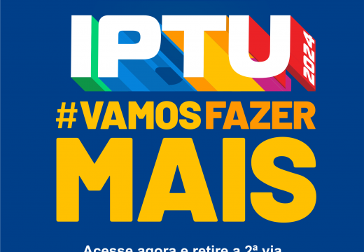 Boletos/DAM do IPTU já estão disponíveis no site da Prefeitura