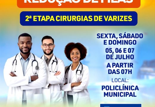 Programa de Redução de Filas: Cirurgia de varizes continuam acontecendo em Alagoinhas