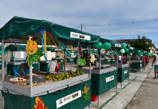 Feirantes do Urupiara recebem 24 barracas da Prefeitura