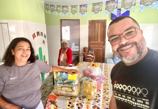 Programa Nutrir Vidas faz mais uma entrega de cereais e proteínas a Lares de Idosos de Alagoinhas
