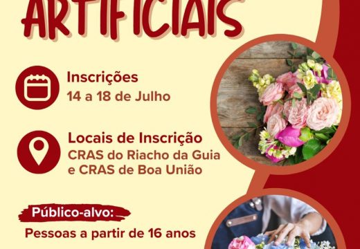 Inscrições para Oficina de Geração de Renda começam nesta segunda, 14