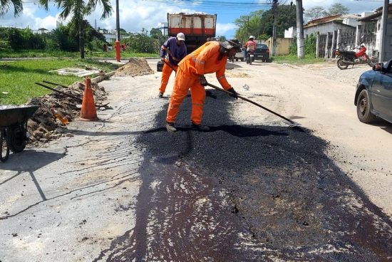 Prefeitura segue com manutenção em toda cidade