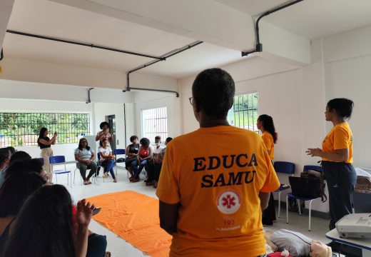 Projeto Educa Samu: profissionais da Educação recebe capacitação em primeiros socorros