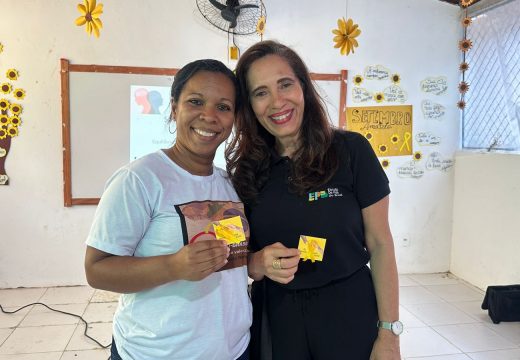Escola Municipal Miguel Fontes promove palestra sobre saúde mental