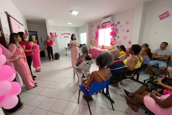 Unidade de Reintegração Funcional promove manhã de cuidados e conscientização no Outubro Rosa