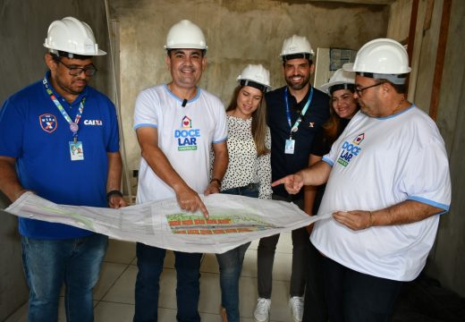Doce Lar Habitação: Prefeito visita obras no MCMV e anuncia inscrições para o programa habitacional