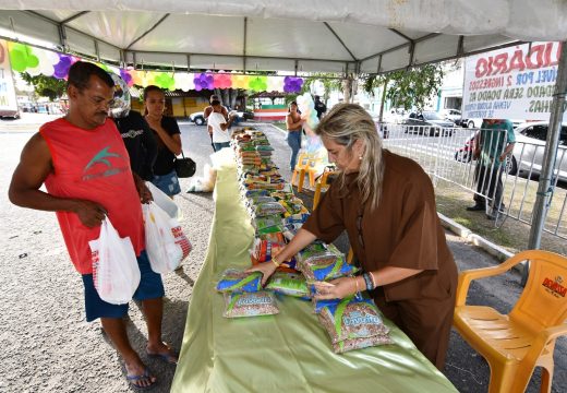 Parceria entre Prefeitura e Parque Cacique arrecada cerca de três toneladas de alimentos em ação solidária