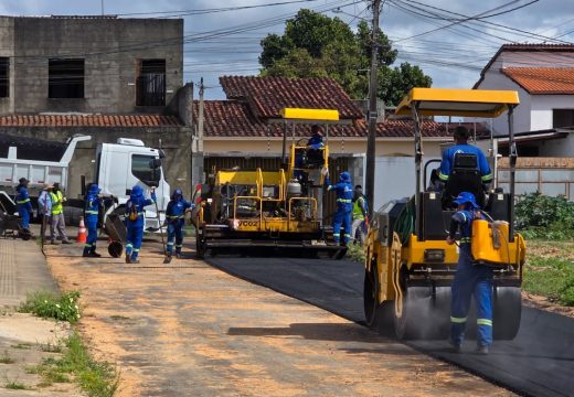 Prefeitura de Alagoinhas conclui pavimentação de ruas no Parque Morada do Sol