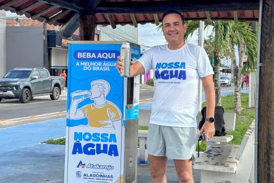 Programa Nossa Água incentiva consumo de água potável de Alagoinhas
