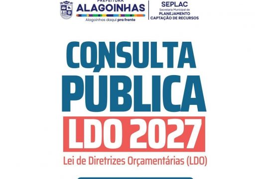 Prefeitura realiza consulta pública para elaboração da Lei de Diretrizes Orçamentárias 2027