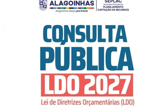 Prefeitura realiza consulta pública para elaboração da Lei de Diretrizes Orçamentárias 2027