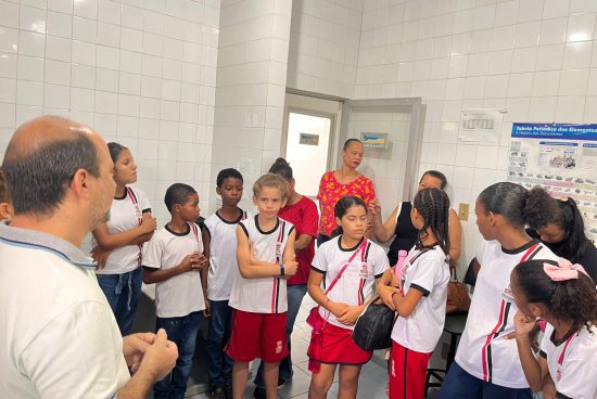 Estudantes de Alagoinhas visitam Estação de Tratamento do Sobocó