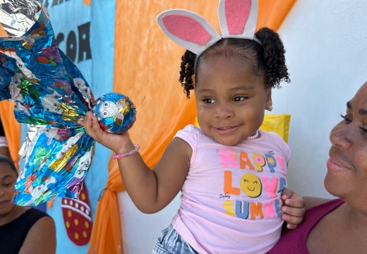 Sedes leva tradição dos ovos de Páscoa para centenas de crianças