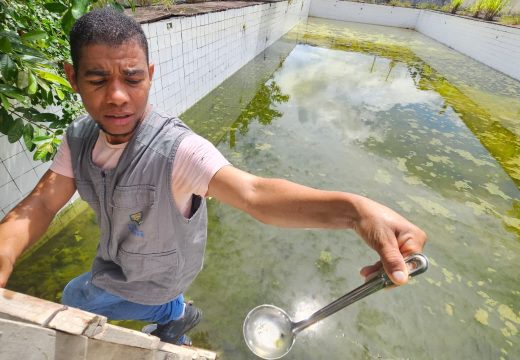 Inspeção descarta focos do Aedes aegypti em piscina da ACRA e reforça monitoramento em Alagoinhas
