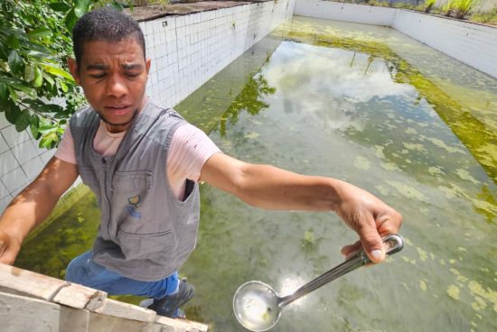 Inspeção descarta focos do Aedes aegypti em piscina da ACRA e reforça monitoramento em Alagoinhas