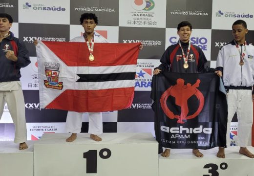 Menino de ouro: Yan Melo conquista bicampeonato brasileiro de karatê em Belém (PA)