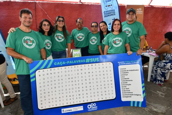Cerest promove Abril Verde na Caravana dos Direitos Humanos em Alagoinhas