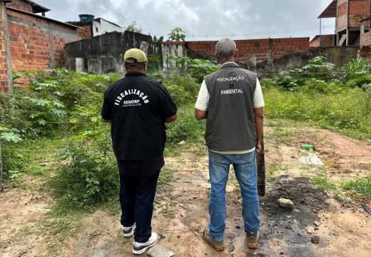 Prefeitura de Alagoinhas notifica proprietários de 78 imóveis por abandono e risco epidemiológico