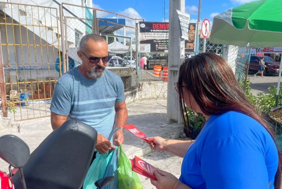 Prefeitura de Alagoinhas promove Dia D de Combate ao Trabalho Infantil na Central de Abastecimento