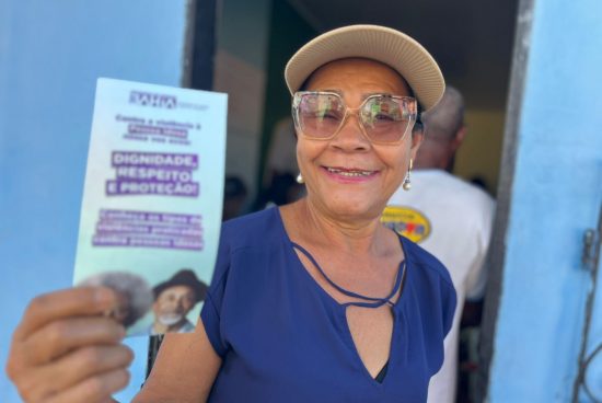 Junho Violeta: Prefeitura de Alagoinhas realiza ações de conscientização e combate à violência contra o idoso