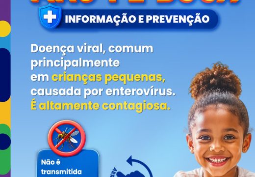 Sesau orienta população sobre Síndrome Mão-Pé-Boca