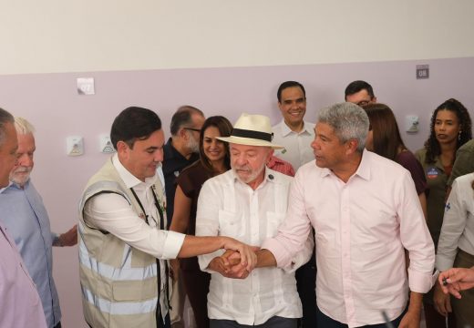 Gustavo Carmo exalta parceria com Lula e Jerônimo na entrega do primeiro hospital do Novo PAC no Brasil