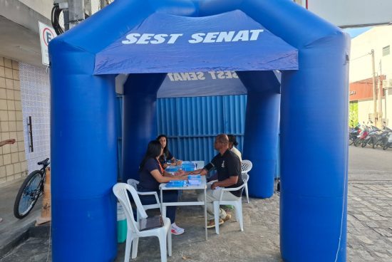 Ação na ETAC marca Dia do Motorista com serviços de saúde e conscientização para permissionários e usuários