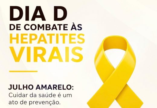 Julho Amarelo: Alagoinhas mobiliza saúde pública contra as hepatites virais e realiza “Dia D” de testagem rápida
