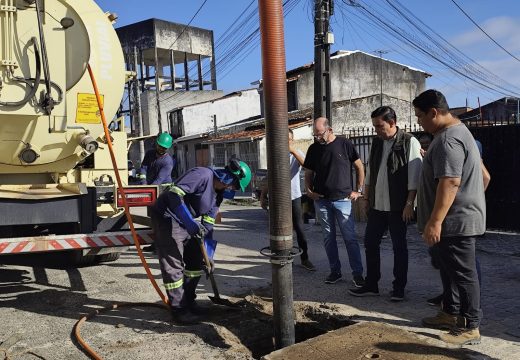 Obras no Thompson Flores entram na fase final com inspeção da rede de drenagem