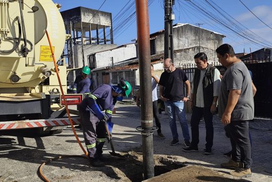 Obras no Thompson Flores entram na fase final com inspeção da rede de drenagem