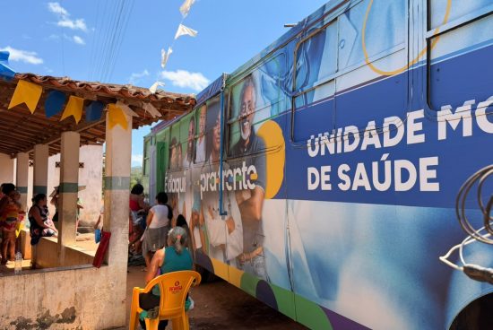 Prefeitura de Alagoinhas leva Unidade Móvel de Saúde à comunidade do Encantado