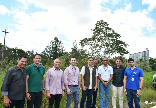 Gustavo Carmo acompanha visita técnica da Bahiagás à área de expansão industrial de Alagoinhas