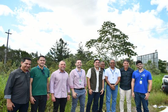 Gustavo Carmo acompanha visita técnica da Bahiagás à área de expansão industrial de Alagoinhas