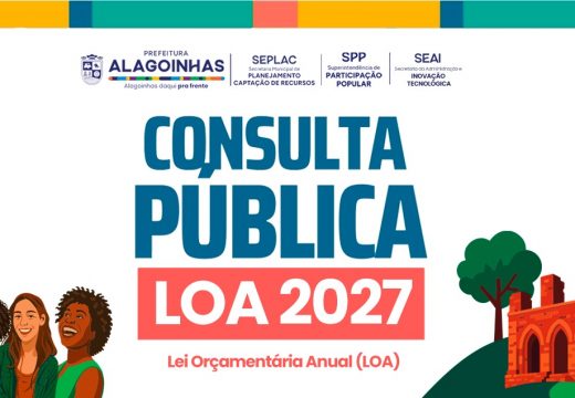 Prefeitura de Alagoinhas abre consulta pública para construção da LOA 2027