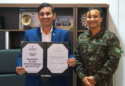 Prefeito Gustavo Carmo toma posse como prefeito presidente da Junta de Serviço Militar de Alagoinhas