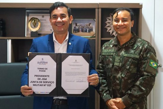 Prefeito Gustavo Carmo toma posse como prefeito presidente da Junta de Serviço Militar de Alagoinhas