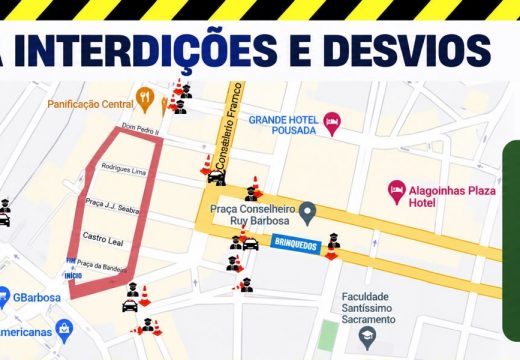 SMT divulga interdições e desvios no Centro para o desfile de 7 de Setembro