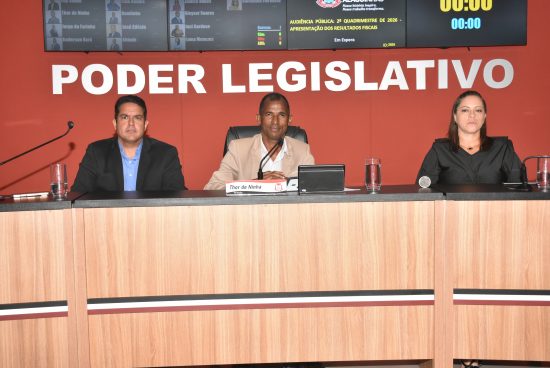 Audiência pública apresenta execução orçamentária e fiscal de Alagoinhas na Câmara Municipal