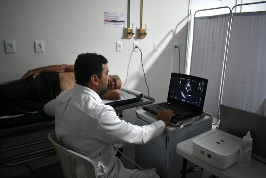 Pacientes atendidos no Mangalô realizam ecocardiogramas no Centro de Cirurgias Eletivas
